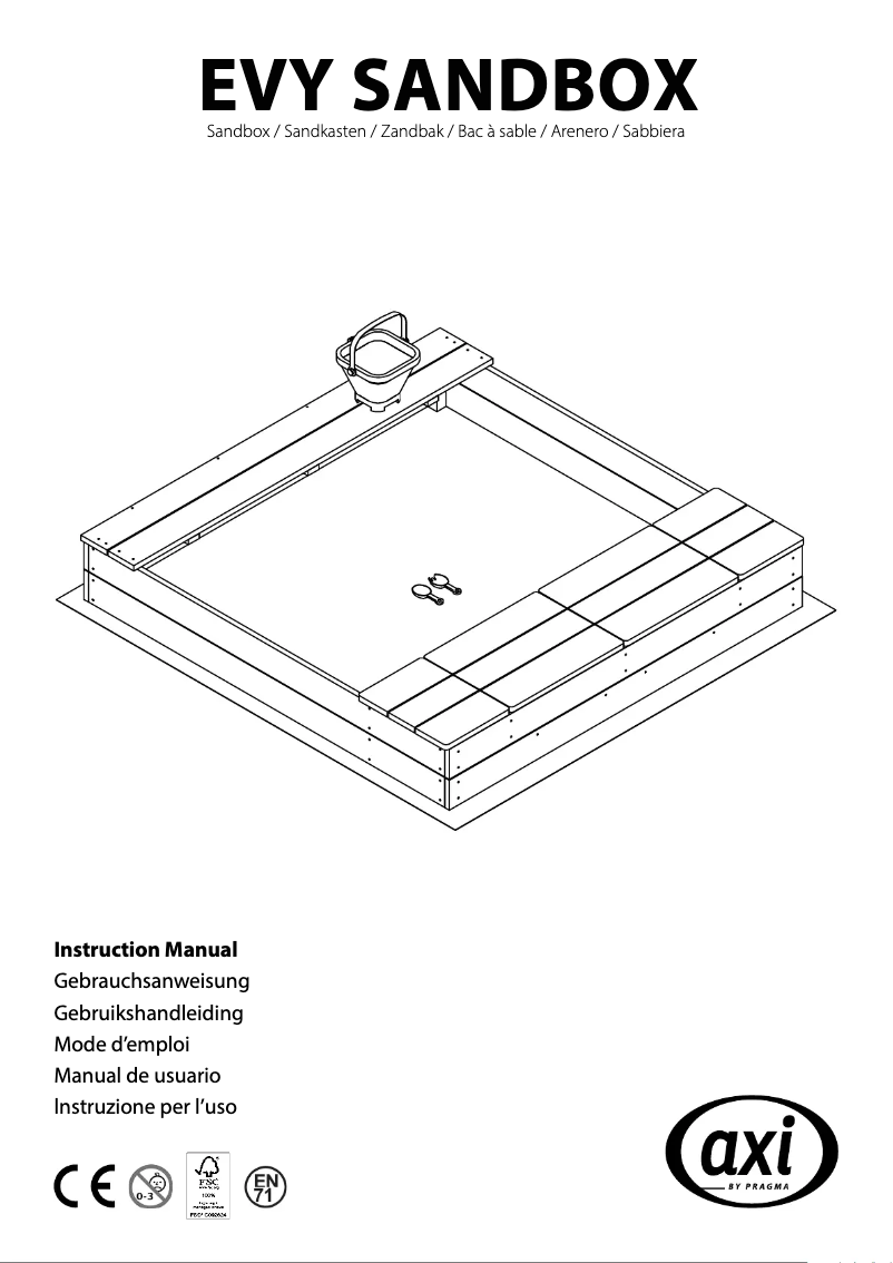 Página 1 del manual Manual de usuario AXI Evy