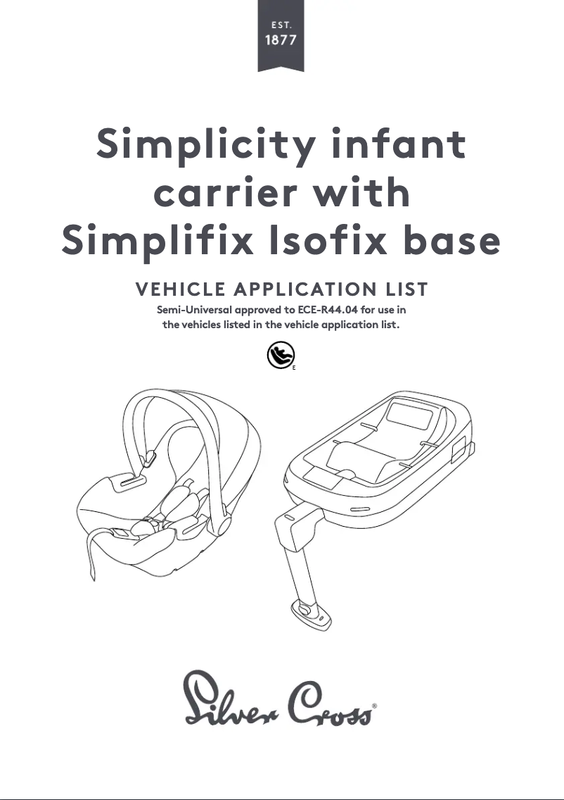 Imagen de la primera página del manual del dispositivo Simplicity