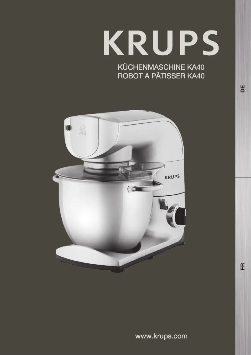 Imagen de la primera página del manual del dispositivo KA40