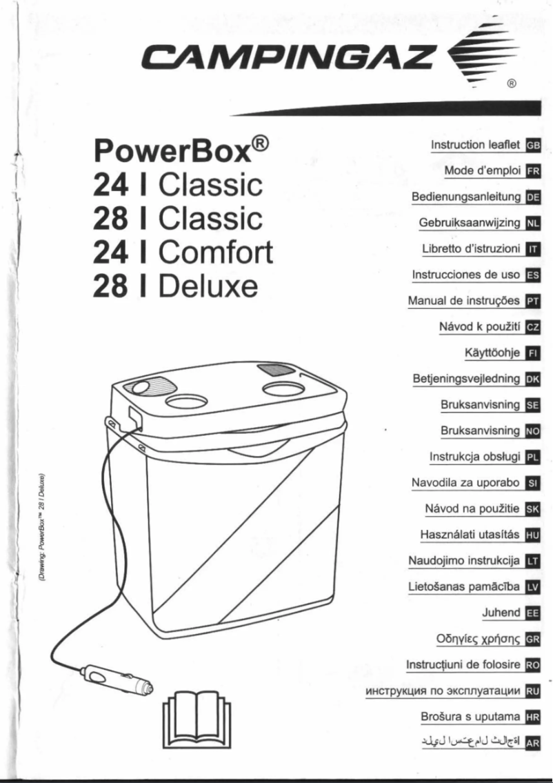 Imagen de la primera página del manual del dispositivo PowerBox 28l Deluxe