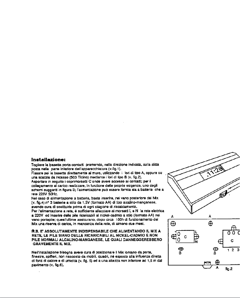 Imagen de la primera página del manual del dispositivo Mix