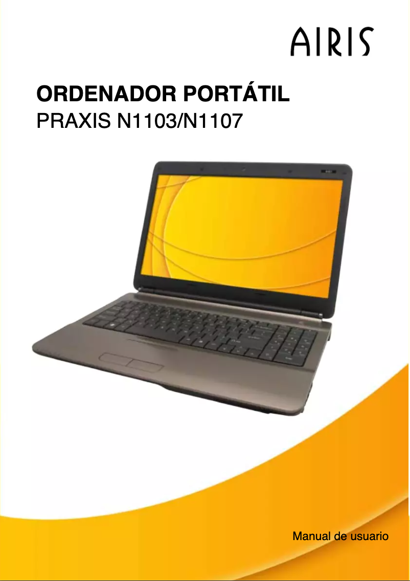 Página 1 del manual Manual de usuario Airis Praxis N1107