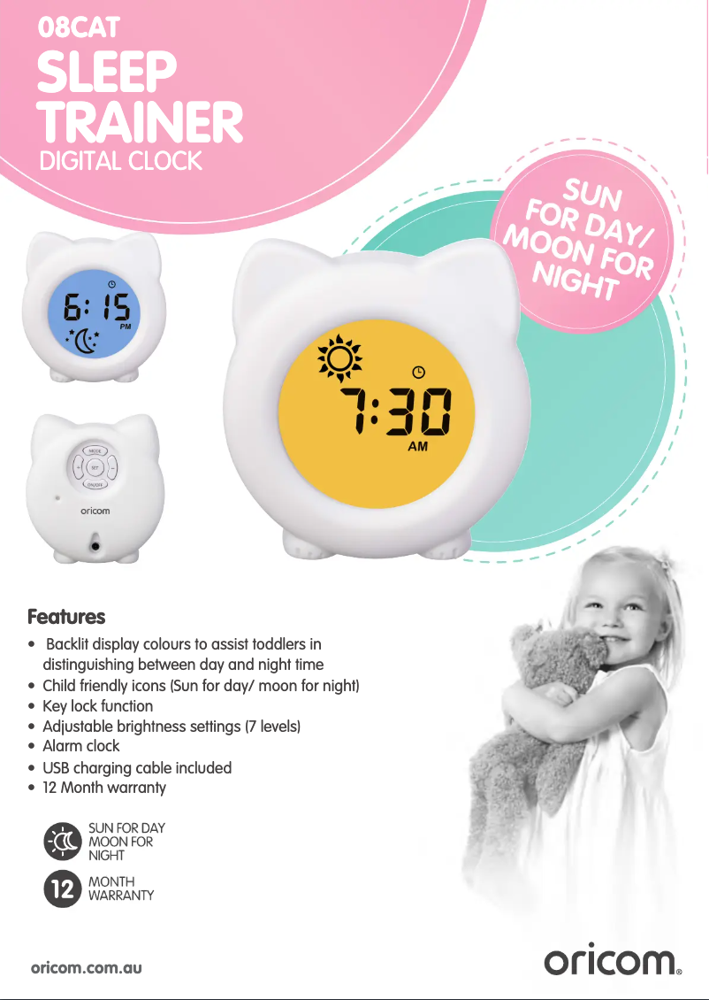 Página 1 del manual Manual de usuario Oricom 08CAT