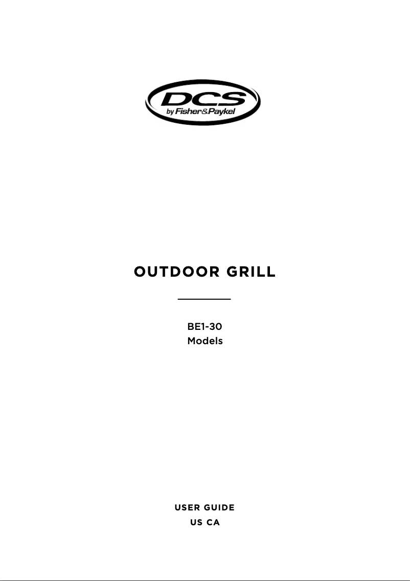 Página 1 del manual Manual de usuario DCS BE1-30