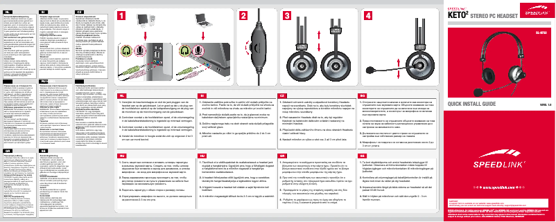 Imagen de la primera página del manual del dispositivo Keto2