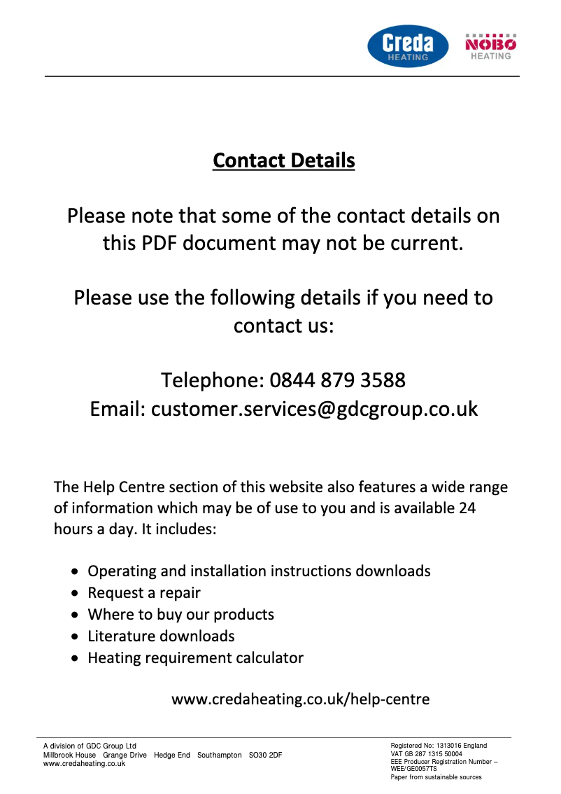 Imagen de la primera página del manual del dispositivo TPRIII 1500MT