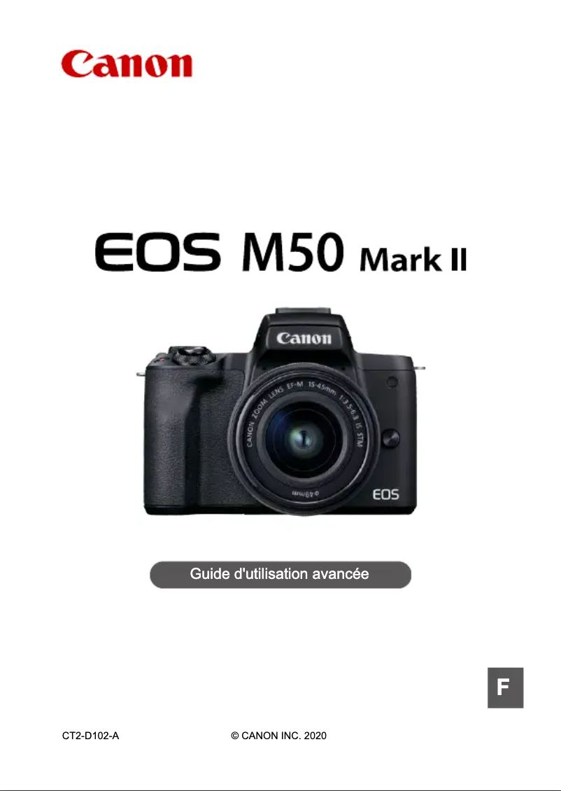 Página 1 del manual Manual de usuario Canon EOS M50 Mark II