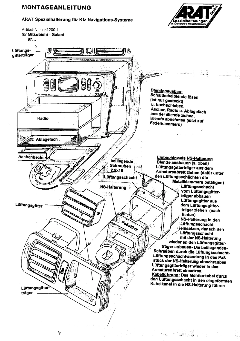 Imagen de la primera página del manual del dispositivo NS1209.1