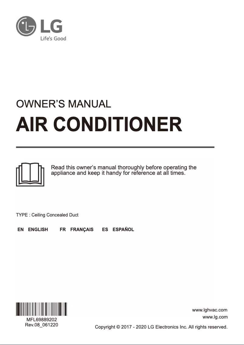 Imagen de la primera página del manual del dispositivo ARNU123M2A4