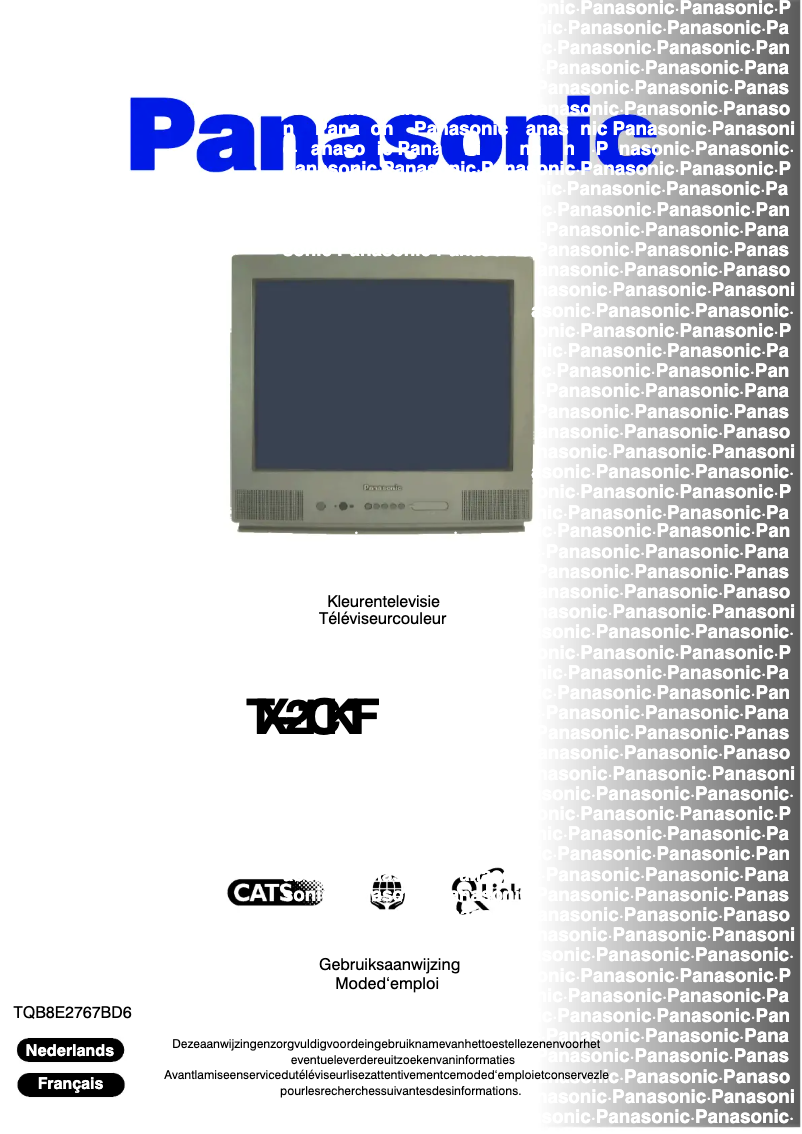 Página nº 1 - Manual de usuario Panasonic TX-21CK1F