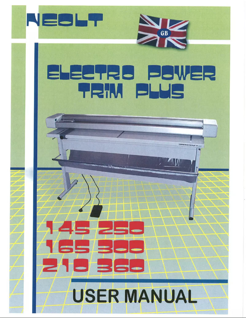 Página 1 del manual Manual de usuario Neolt Electric Power Trim 145