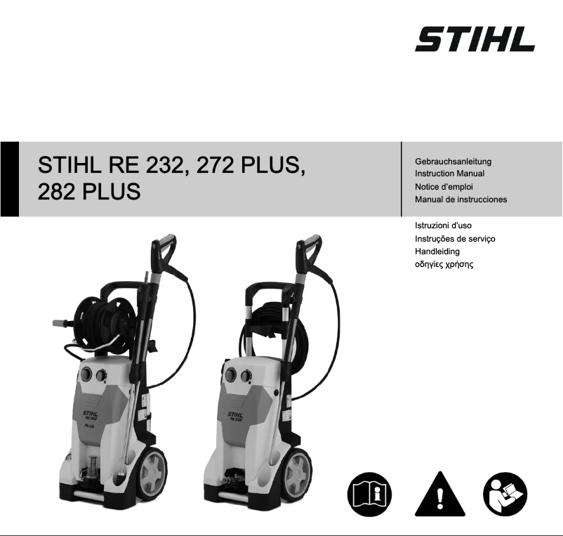 Página 1 del manual Manual de usuario Stihl RE 272 Plus