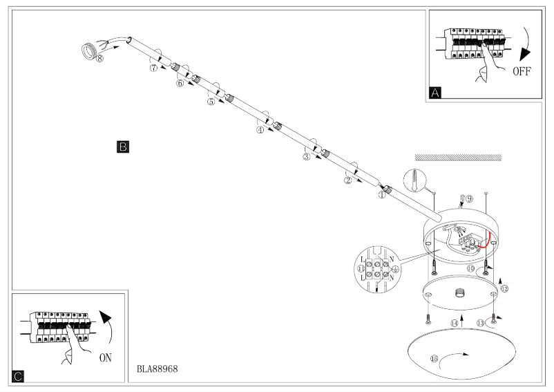 Imagen de la primera página del manual del dispositivo BLA88968