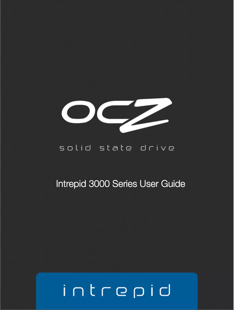 Página nº 1 - Manual de usuario OCZ Intrepid 3800