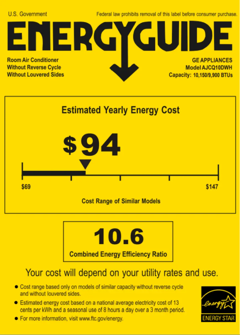 Imagen de la primera página del manual del dispositivo AJCQ10DWH