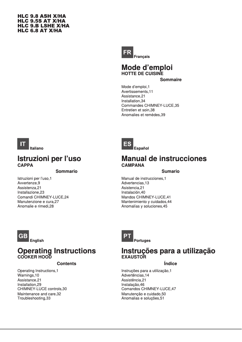 Página 1 del manual Manual de usuario Hotpoint Ariston HLC 6.8 AT X/HA