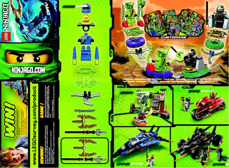 Página 1 del manual Manual de usuario Lego Jay ZX