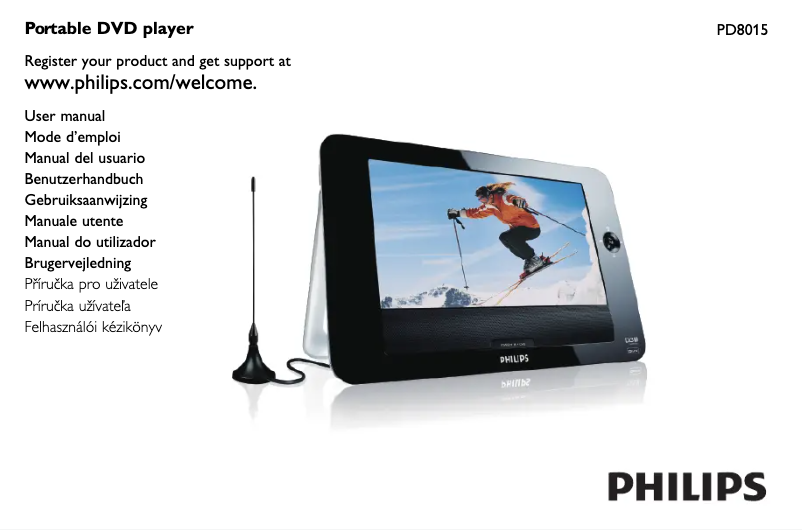 Imagen de la primera página del manual del dispositivo PD8015