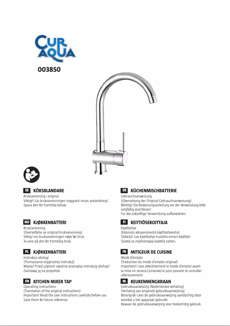 Página nº 1 - Manual de usuario CurAqua 003850