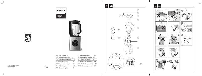 Imagen de la primera página del manual del dispositivo High Speed HR3756