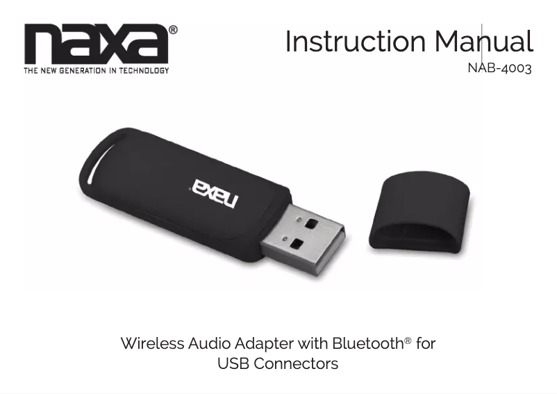 Página 1 del manual Manual de usuario Naxa NAB-4003