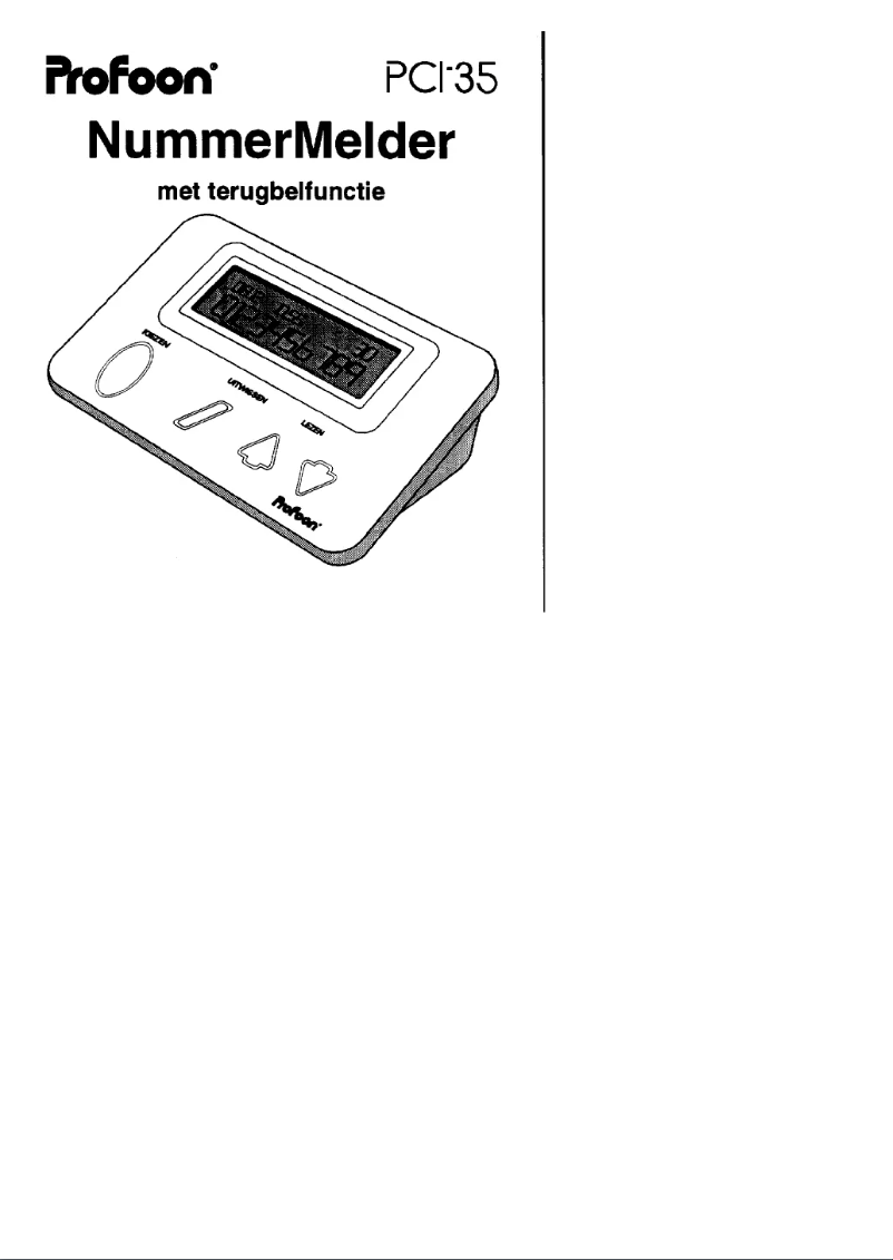 Imagen de la primera página del manual del dispositivo PCI35