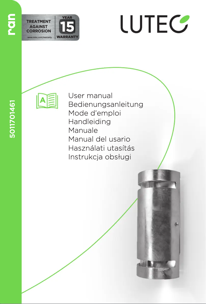 Imagen de la primera página del manual del dispositivo Ran