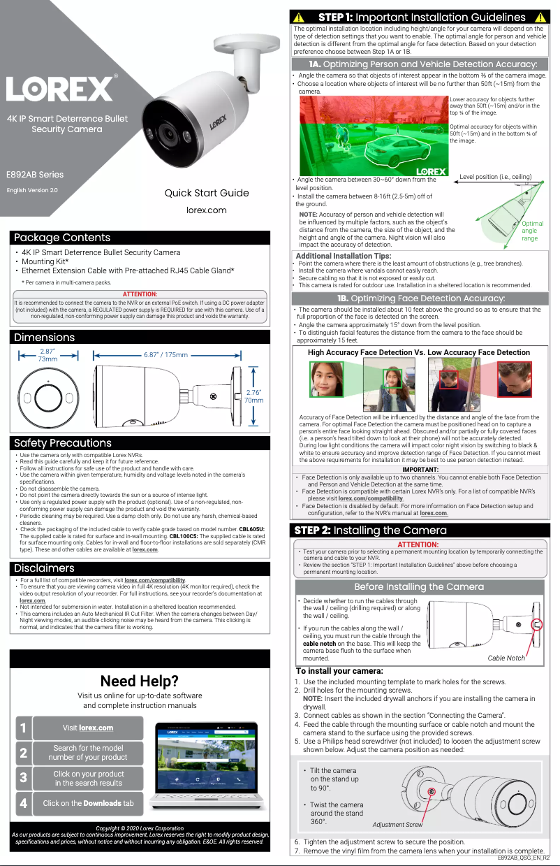 Imagen de la primera página del manual del dispositivo E892AB-E