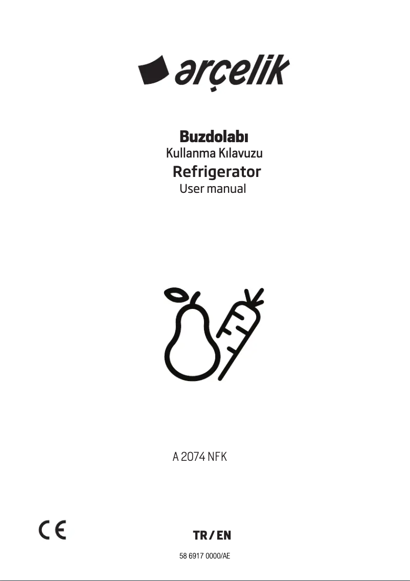 Imagen de la primera página del manual del dispositivo A 2074 NFK