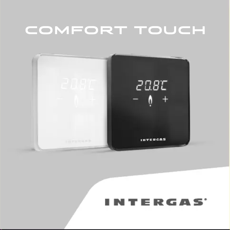 Página 1 del manual Manual de usuario Intergas Comfort Touch