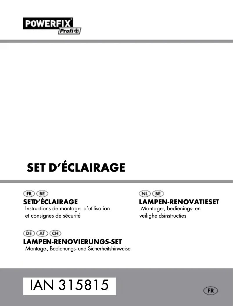 Página nº 1 - Manual de usuario Powerfix HG04831