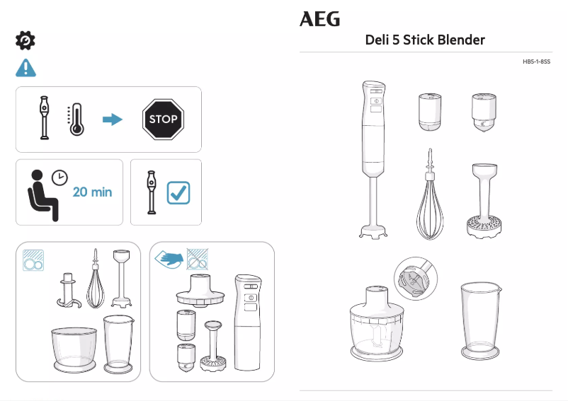 Imagen de la primera página del manual del dispositivo HB5-1-8SS