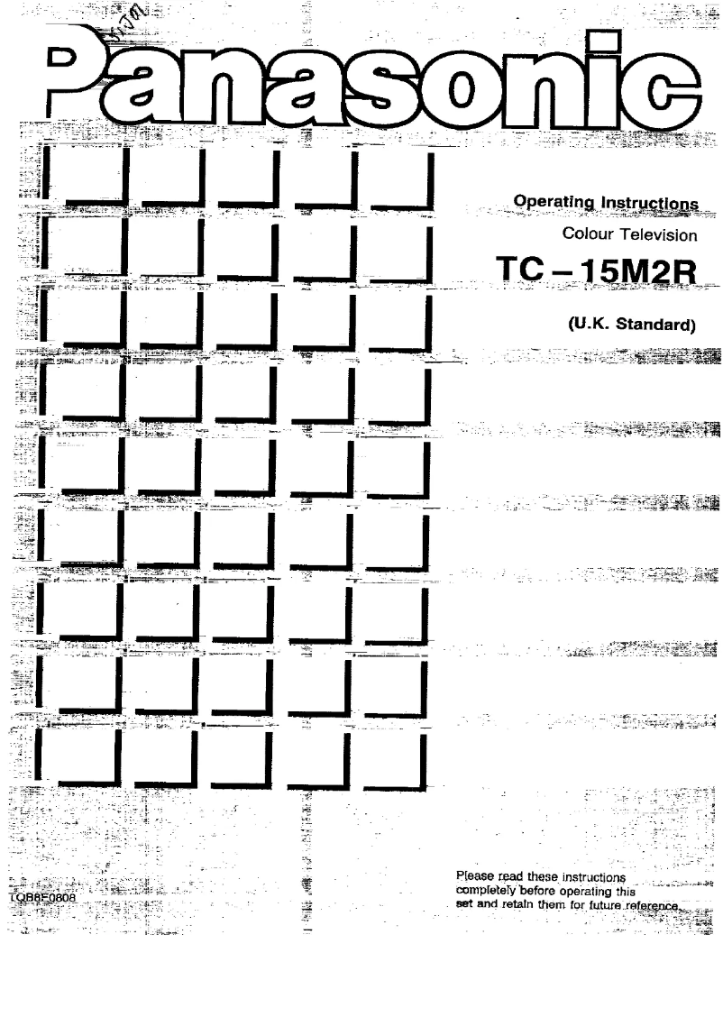 Imagen de la primera página del manual del dispositivo TC-15M2R