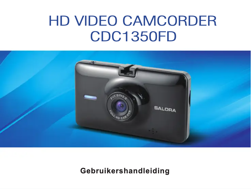 Página 1 del manual Manual de usuario Salora CDC1350FD