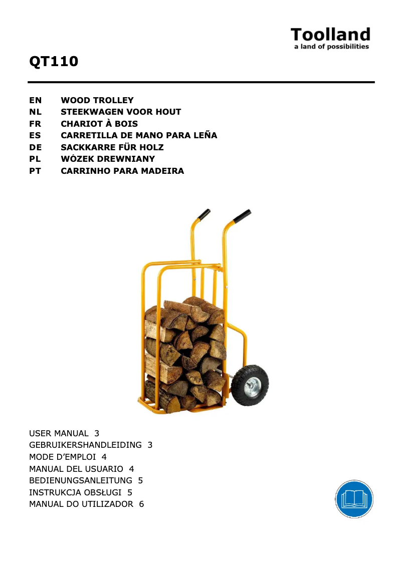 Página 1 del manual Manual de usuario Toolland QT110