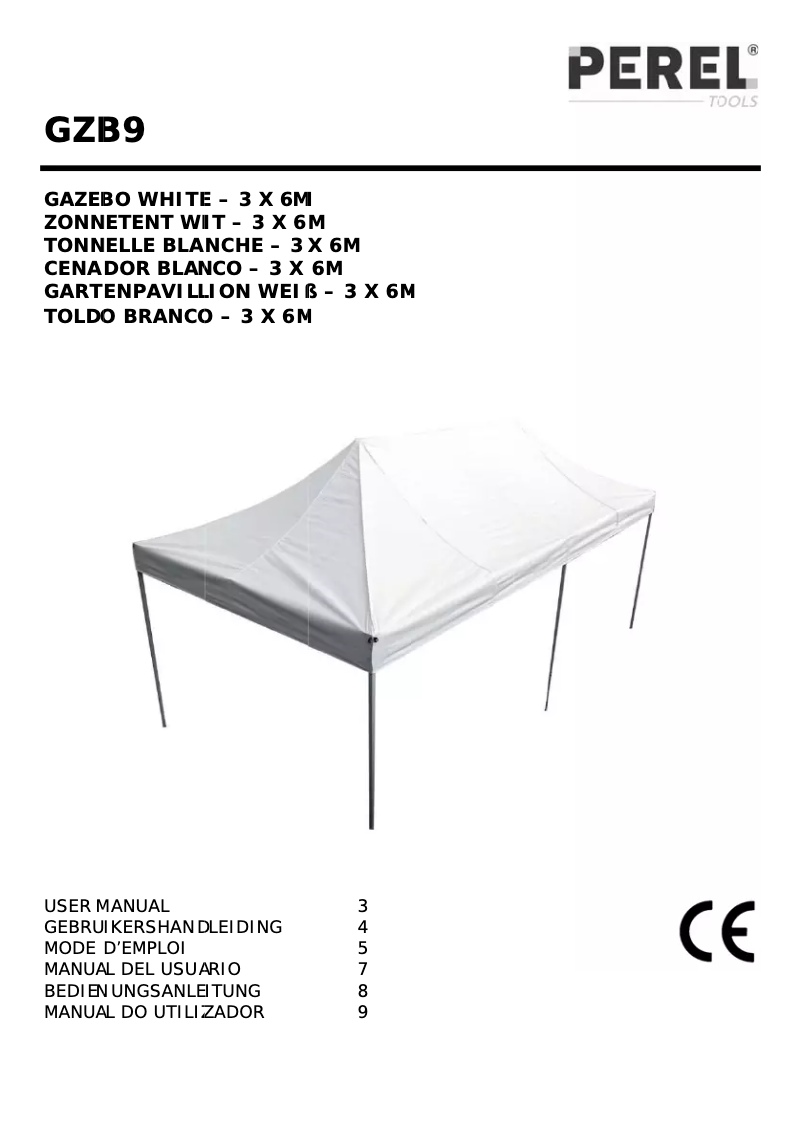 Página nº 1 - Manual de usuario Perel GZB9