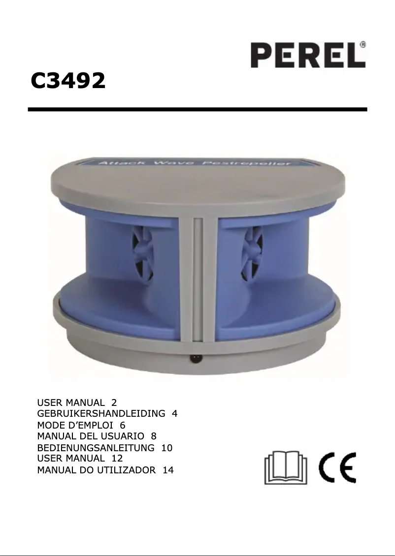 Imagen de la primera página del manual del dispositivo C3492