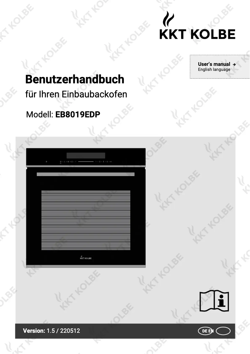 Página 1 del manual Manual de usuario KKT Kolbe EB8019EDP