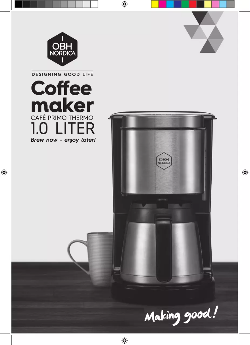 Página nº 1 - Manual de usuario OBH Nordica Cafe Primo Thermo 2320