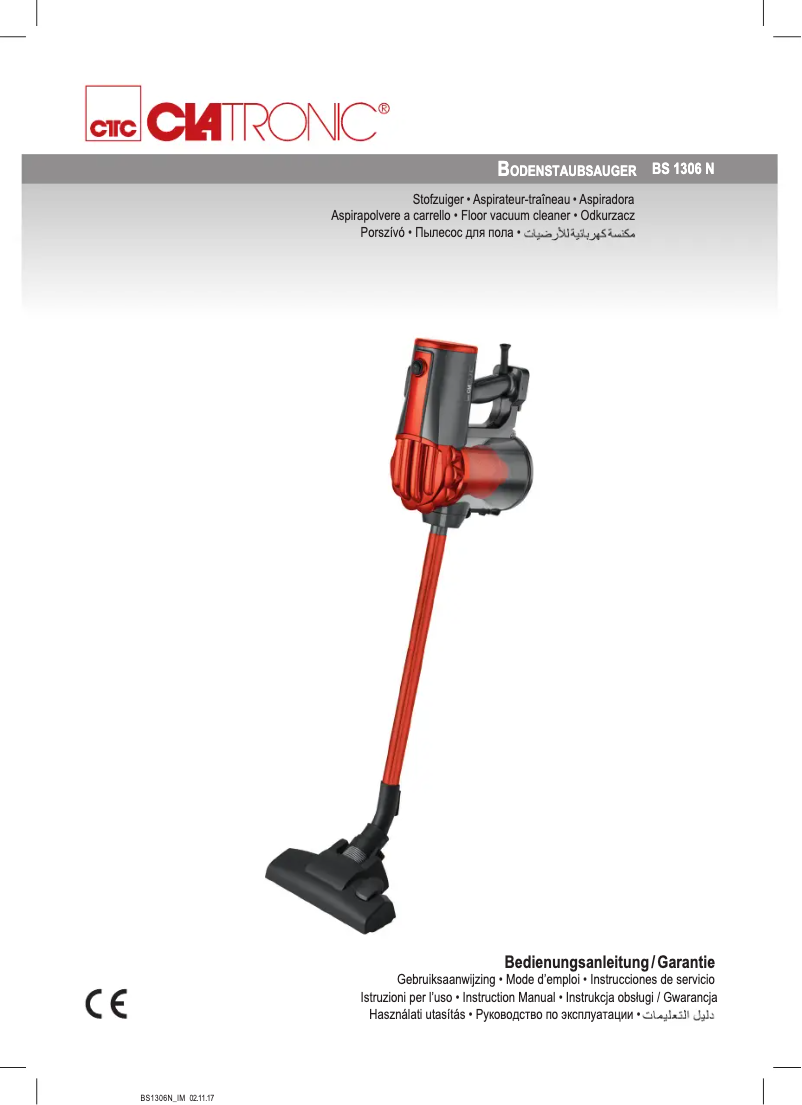 Página 1 del manual Manual de usuario Clatronic BS 1306 N