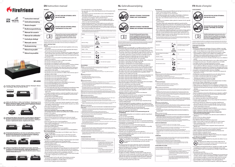 Página 1 del manual Manual de usuario TriStar DF-6500