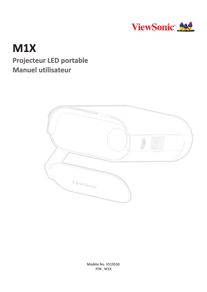 Imagen de la primera página del manual del dispositivo M1X