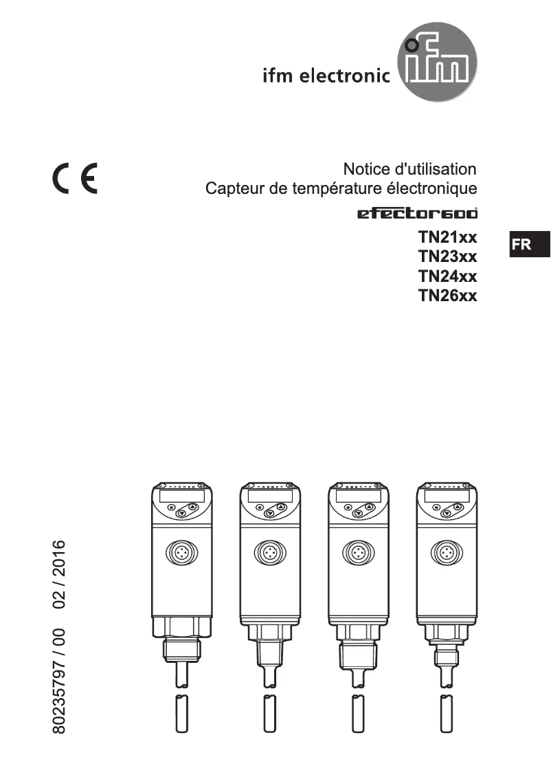 Página 1 del manual Manual de usuario IFM TN2415