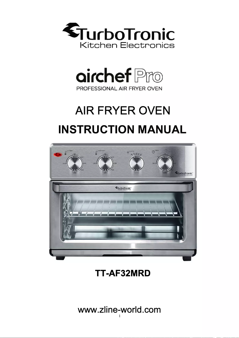 Página 1 del manual Manual de usuario TurboTronic TT-FEO55