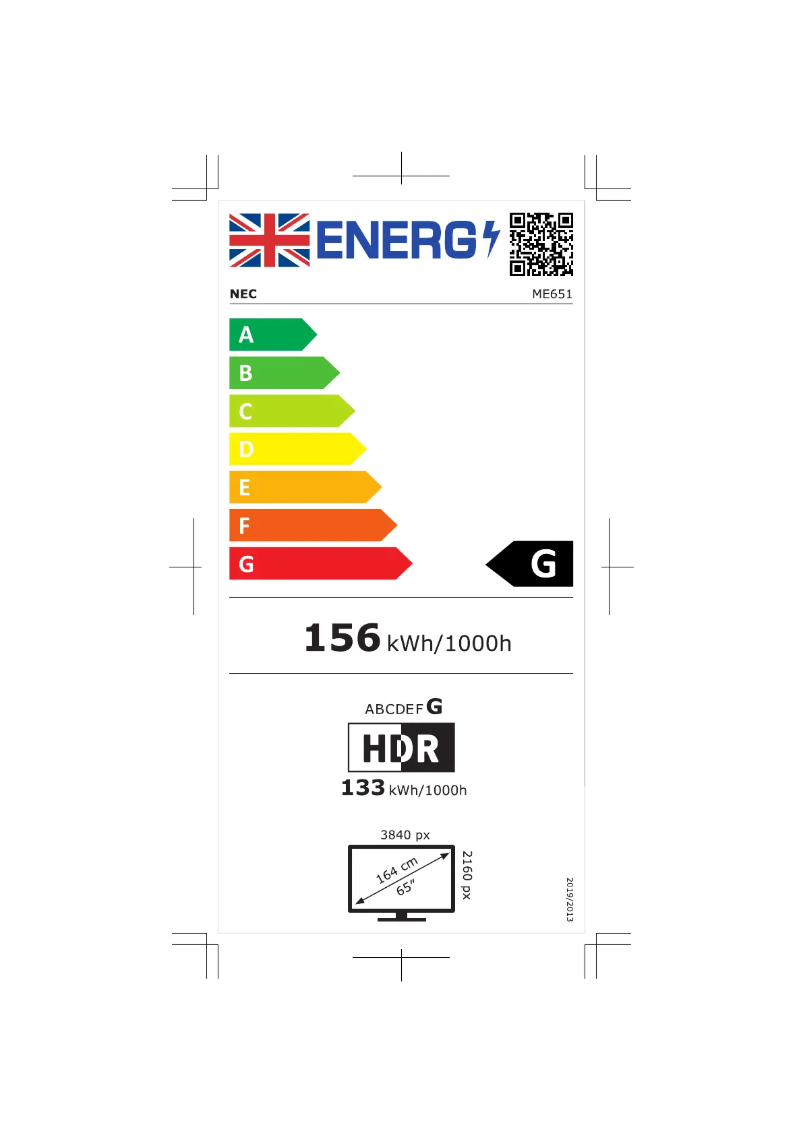 Imagen de la primera página del manual del dispositivo MultiSync ME651MPi4