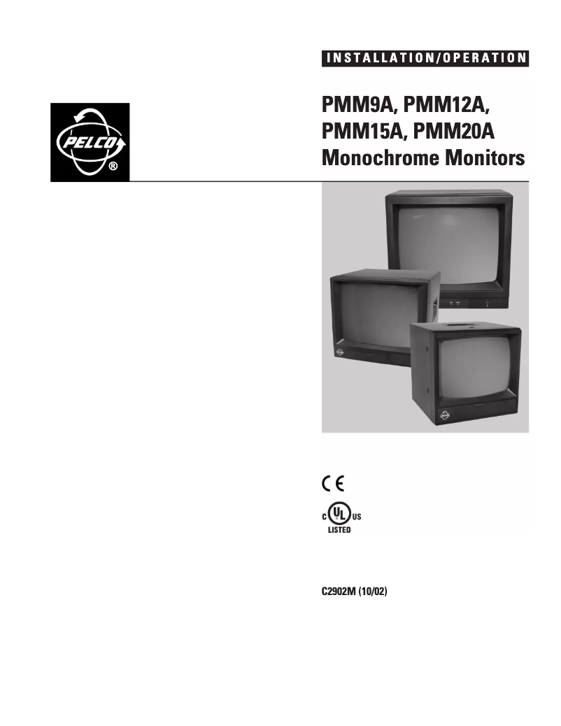 Imagen de la primera página del manual del dispositivo PMM15A