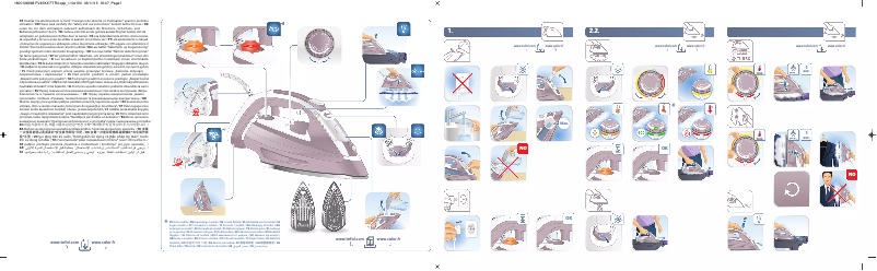 Página 1 del manual Manual de usuario Calor Ultragliss Anti-calc FV4944C0