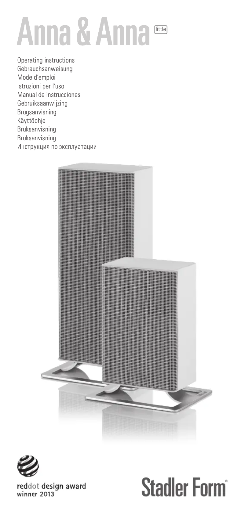 Imagen de la primera página del manual del dispositivo Anna Little
