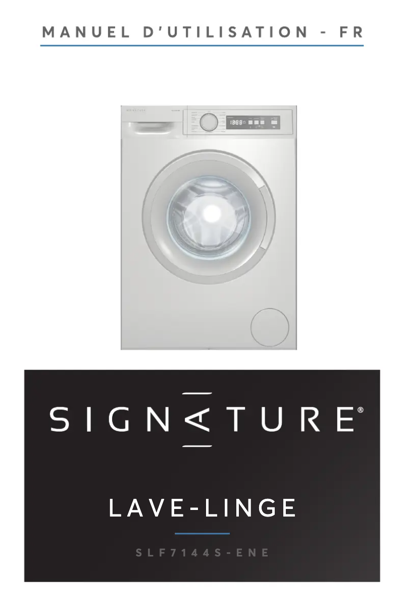 Página 1 del manual Manual de usuario Signature SLF7144S