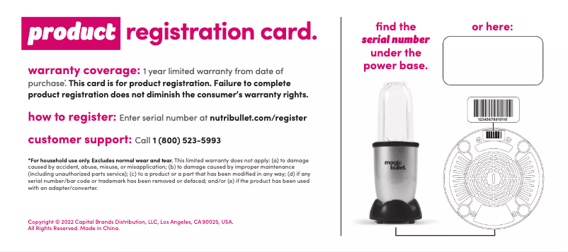 Imagen de la primera página del manual del dispositivo The Original